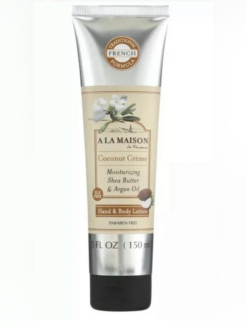 A La Maison Coconut Crème Hand & Body Cream ~ 5 fl.oz.